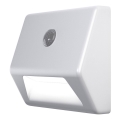 Ledvance - LED Treppenlicht mit Sensor NIGHTLUX LED/0,25W/3xAAA IP54