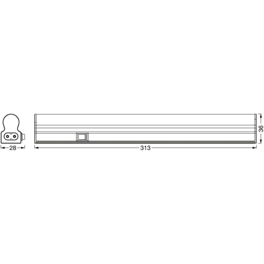 Ledvance - LED Unterbauleuchte mit Sensor BATTEN LED/4W/230V 32 cm