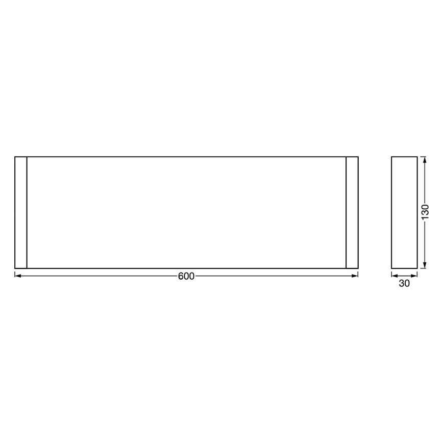 Ledvance - LED-Wandleuchte LINEAR LED/12W/230V 60 cm IP44
