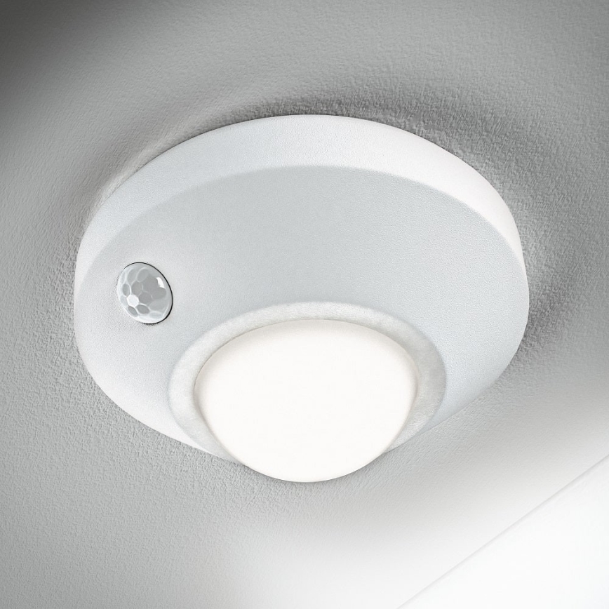 Ledvance - LED Orientierungsleuchte mit Sensor NIGHTLUX LED/1,7W/3xAA 4000K