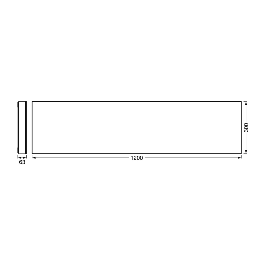 Ledvance - LED Dimmbares Deckenleuchte SMART+ FRAMELESS LED/38W/230V 3000-6500K Wi-Fi