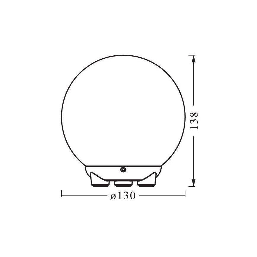 Ledvance - LED RGBW dimmbare wiederaufladbare Tischlampe SMART+ MAGIC LED/2,5W/5V 2200-6500K Wi-Fi