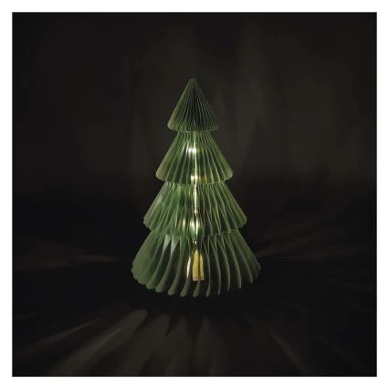 LED‑Weihnachtsbaum‑Dekoration 10xLED/3xAA