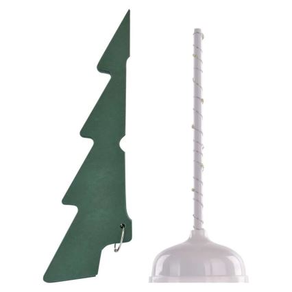 LED‑Weihnachtsbaum‑Dekoration 10xLED/3xAA