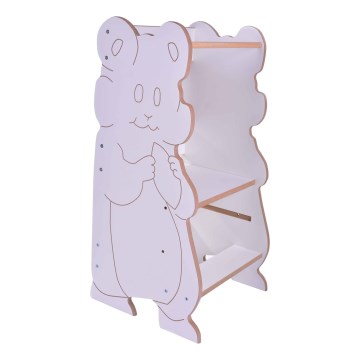 Lernturm HAMSTER Weiß