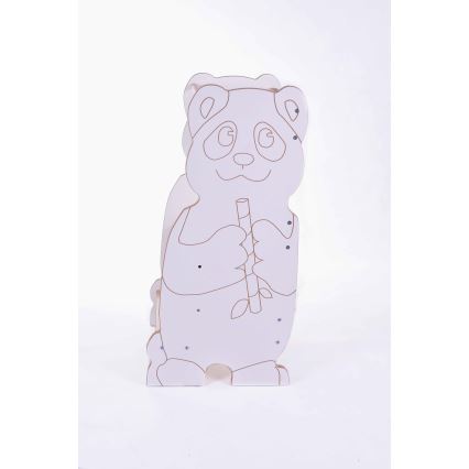 Lernturm PANDA Weiß/Ahorn