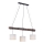 Leuchten Direkt 11238-79 - Hängeleuchte BARK 3xE27/40W/230V Holz