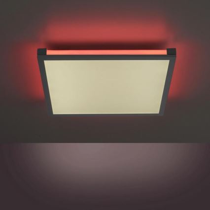 Leuchten Direkt 11621-18 - LED RGB dimmbare Deckenleuchte MARIO LED/24W/230V 2700-5000K + Fernbedienung