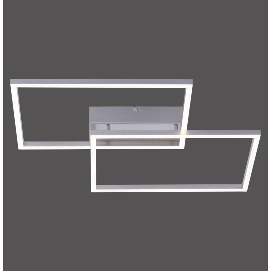 Leuchten Direkt 14017-55 - LED dimmbare Deckenbeleuchtung IVEN 2xLED/20W/230V + Fernbedienung
