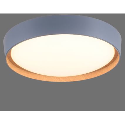 Leuchten Direkt 14347-15 - LED dimmbare Deckenleuchte EMILIA LED/28,8W/230V grau