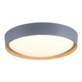 Leuchten Direkt 14347-15 - LED dimmbare Deckenleuchte EMILIA LED/28,8W/230V grau