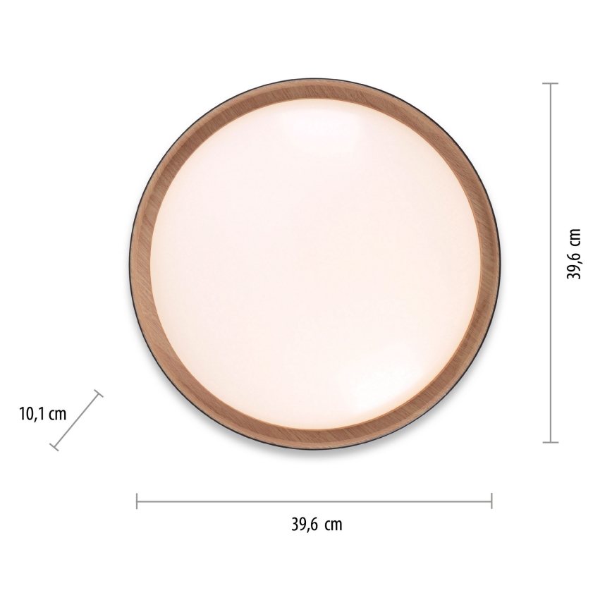 Leuchten Direkt 14347-18 - LED-Dimmleuchte EMILIA LED/28,8W/230V schwarz