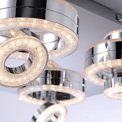 Leuchten Direkt 14522-17 - LED Strahler TIM 4xLED/2,8W/230V + 4xLED/3,1W