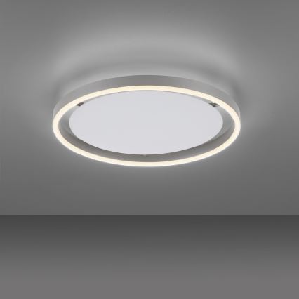 Leuchten Direkt 15391-95 - LED dimmbares Deckenleuchte RITUS LED/20W/230V mattchrom