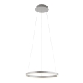 Leuchten Direkt 15393-95 - Dimmbare LED-Hängeleuchte RITUS LED/20W/230V matt Chrom