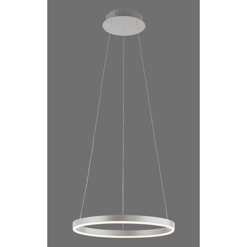 Leuchten Direkt 15393-95 - LED dimmbare Hängeleuchte auf Seil RITUS LED/20W/230V mattchrom