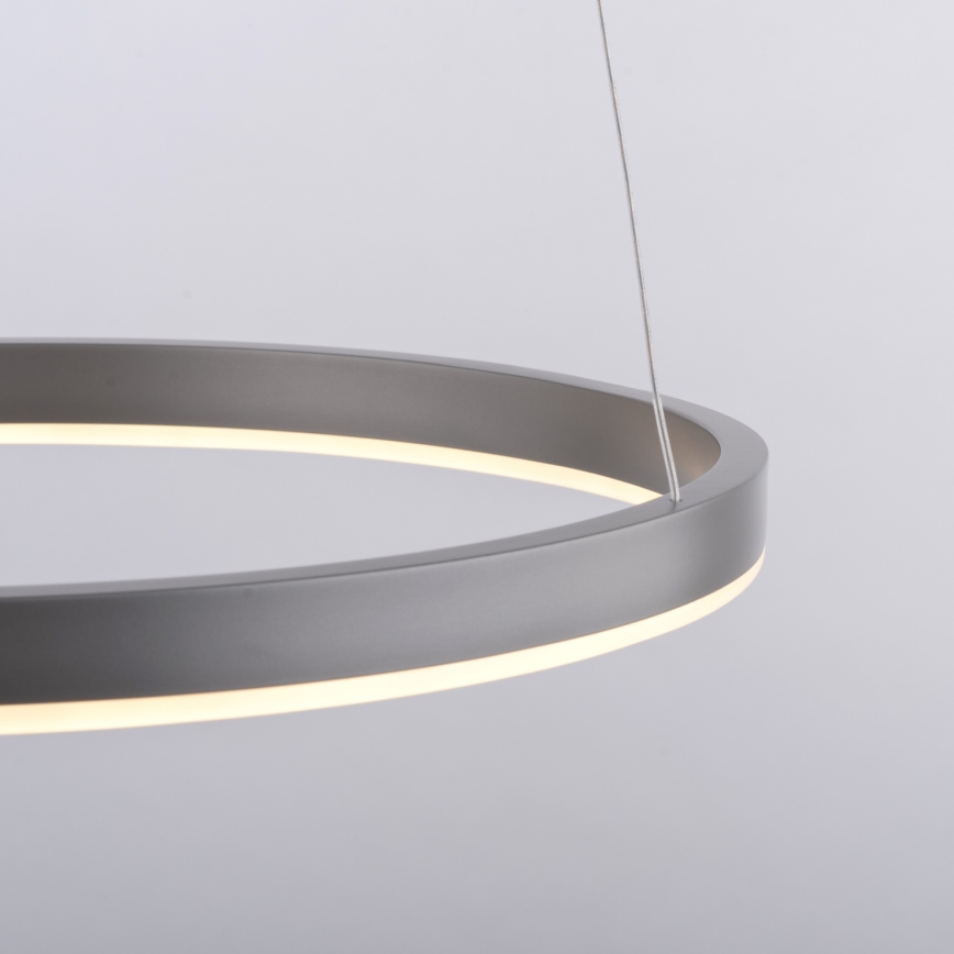 Leuchten Direkt 15393-95 - LED dimmbare Hängeleuchte auf Seil RITUS LED/20W/230V mattchrom