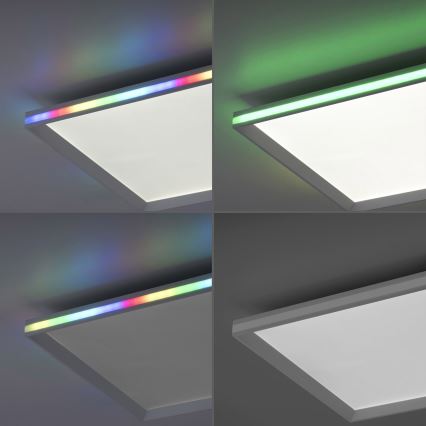 Leuchten Direkt 15556-16 - LED RGB dimmbare Deckenleuchte GALACTICA LED/32W/230V + Fernbedienung