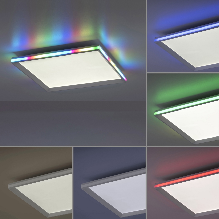 Leuchten Direkt 15556-16 - LED RGB dimmbare Deckenleuchte GALACTICA LED/32W/230V + Fernbedienung
