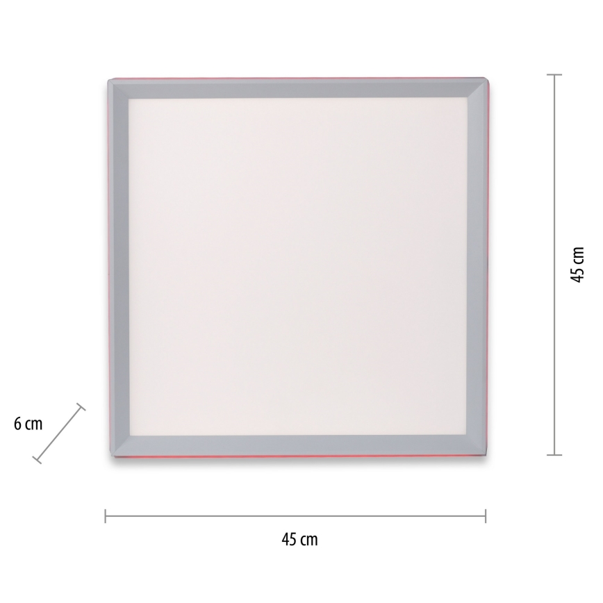 Leuchten Direkt 15556-16 - LED RGB dimmbare Deckenleuchte GALACTICA LED/32W/230V + Fernbedienung