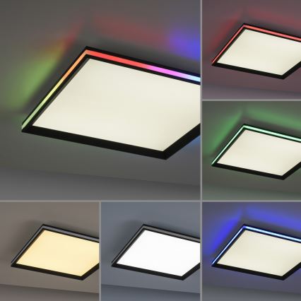 Leuchten Direkt 15556-18 - LED RGBW dimmbare Deckenleuchte GALACTICA LED/32W/230V 2700-5000K + Fernbedienung
