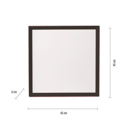 Leuchten Direkt 15556-18 - LED RGBW dimmbare Deckenleuchte GALACTICA LED/32W/230V 2700-5000K + Fernbedienung