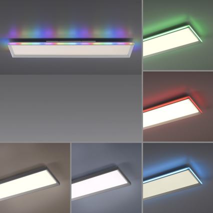 Leuchten Direkt 15557-16 - LED RGB dimmbare Deckenleuchte GALACTICA LED/40W/230V + Fernbedienung