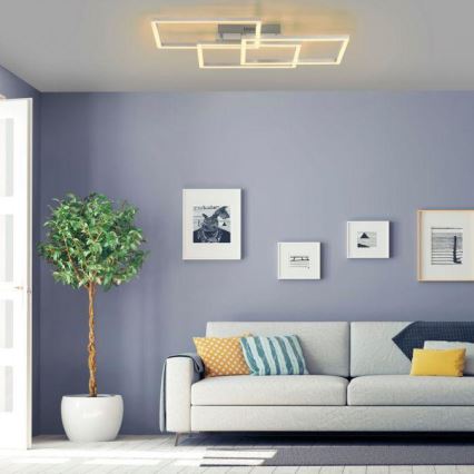 Leuchten Direkt 16431-55 - LED RGB dimmbare Deckenleuchte MAXI LED/27W/230V + Fernbedienung