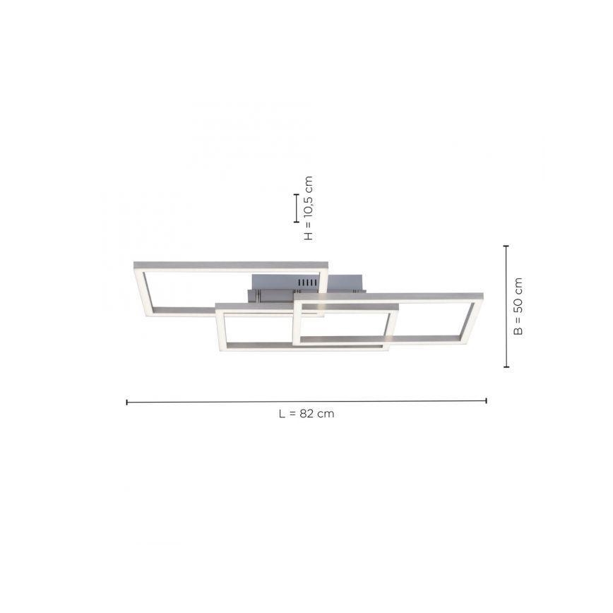 Leuchten Direkt 16431-55 - LED RGB dimmbare Deckenleuchte MAXI LED/27W/230V + Fernbedienung