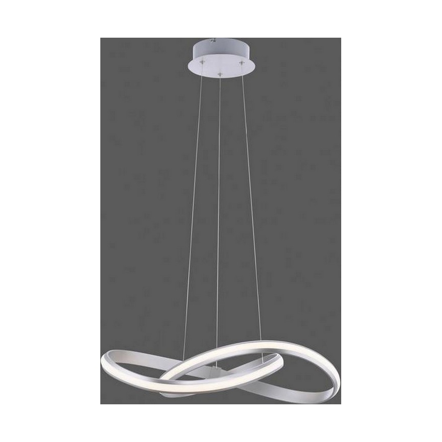 Leuchten Direkt 18432-55 - LED RGB dimmbare Hängeleuchte an Seil MELINDA LED/28W/230V + Fernbedienung