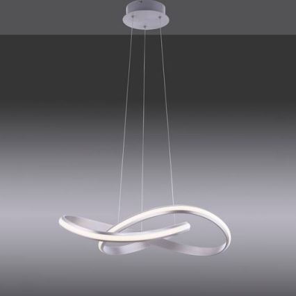 Leuchten Direkt 18432-55 - LED RGB dimmbare Hängeleuchte an Seil MELINDA LED/28W/230V + Fernbedienung