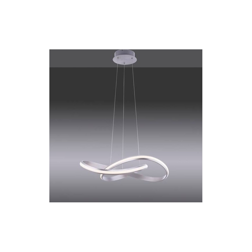 Leuchten Direkt 18432-55 - LED RGB dimmbare Hängeleuchte an Seil MELINDA LED/28W/230V + Fernbedienung