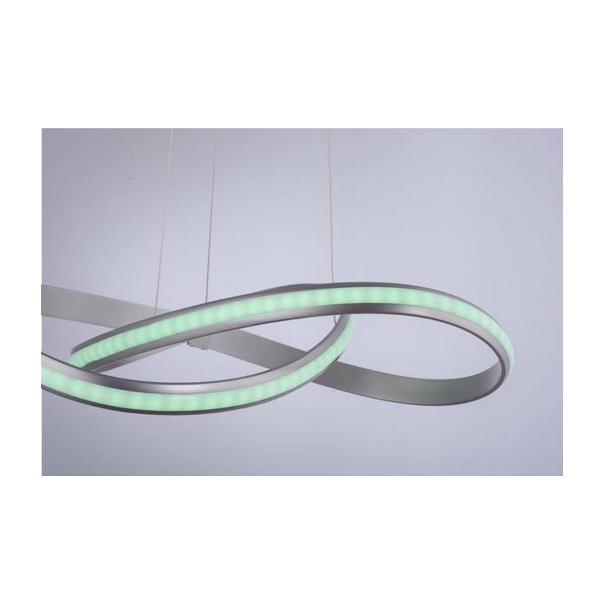 Leuchten Direkt 18432-55 - LED RGB dimmbare Hängeleuchte an Seil MELINDA LED/28W/230V + Fernbedienung