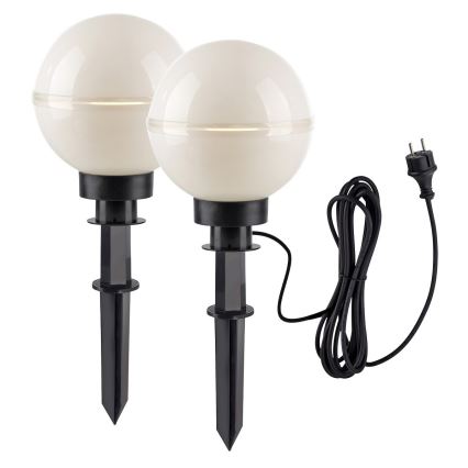 Leuchten Direkt 19322-16-2 - SET 2x Außenleuchte 1xE27/40W/230V d 20 cm IP44