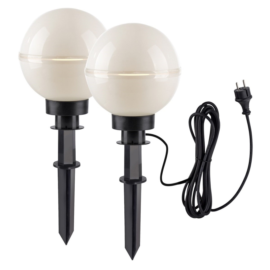 Leuchten Direkt 19322-16-2 - SET 2x Außenleuchte 1xE27/40W/230V d 20 cm IP44
