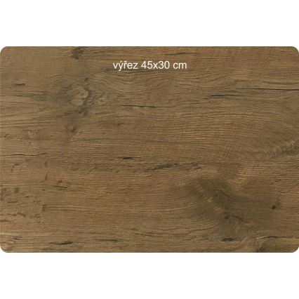 Li-Go 23583/DUB2 - LED-dimmbare Tischdekoration LED/12W/230V 20x22 cm Eiche/Berge und Wald