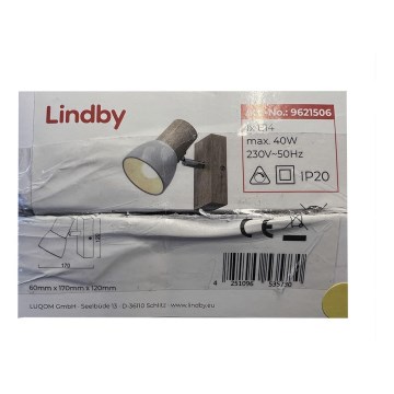 Lindby - Wandstrahler THORIN 1xE14/40W/230V