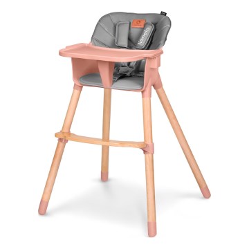 Lionelo - 2-in-1 Kinderhochstuhl KOEN Pink Rose