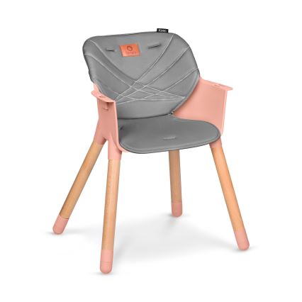 Lionelo - 2-in-1 Kinderhochstuhl KOEN Pink Rose