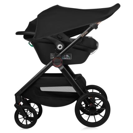 Lionelo - 3-in-1 Kombi-Kinderwagen LAYLA Brown Rust