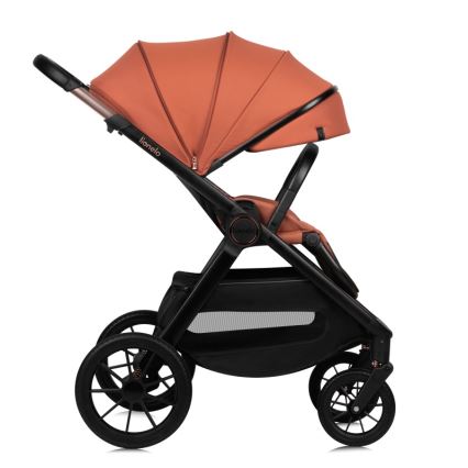 Lionelo - 3-in-1 Kombi-Kinderwagen LAYLA Brown Rust