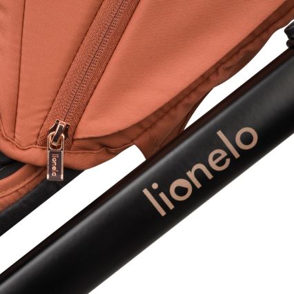 Lionelo - 3-in-1 Kombi-Kinderwagen LAYLA Brown Rust
