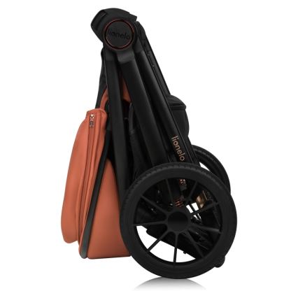 Lionelo - 3-in-1 Kombi-Kinderwagen LAYLA Brown Rust