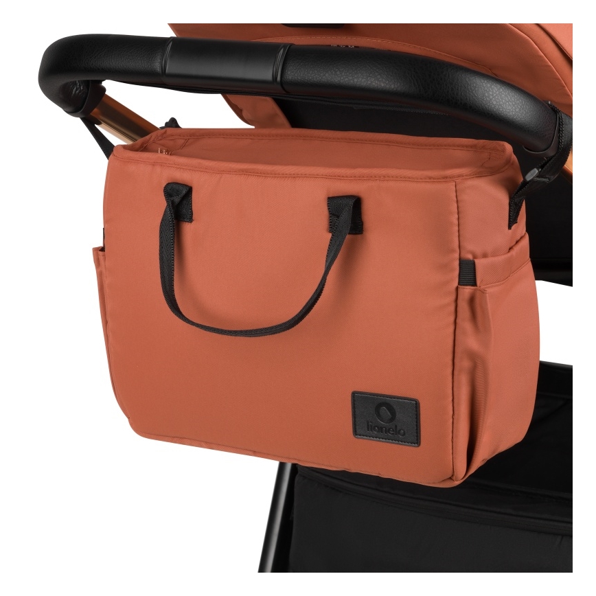 Lionelo - 3-in-1 Kombi-Kinderwagen LAYLA Brown Rust