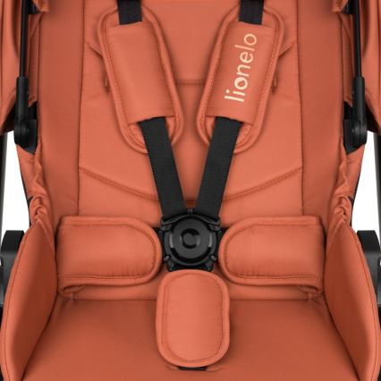 Lionelo - 3-in-1 Kombi-Kinderwagen LAYLA Brown Rust