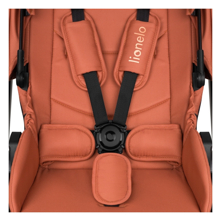 Lionelo - 3-in-1 Kombi-Kinderwagen LAYLA Brown Rust