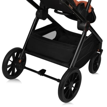 Lionelo - 3-in-1 Kombi-Kinderwagen LAYLA Brown Rust