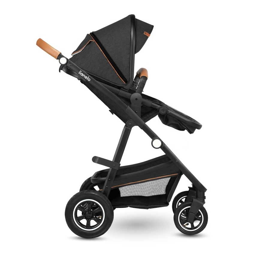 Lionelo - 3-in-1 Kombikinderwagen AMBER Grey Graphite