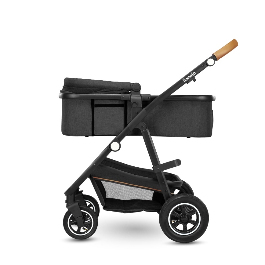 Lionelo - 3-in-1 Kombikinderwagen AMBER Grey Graphite