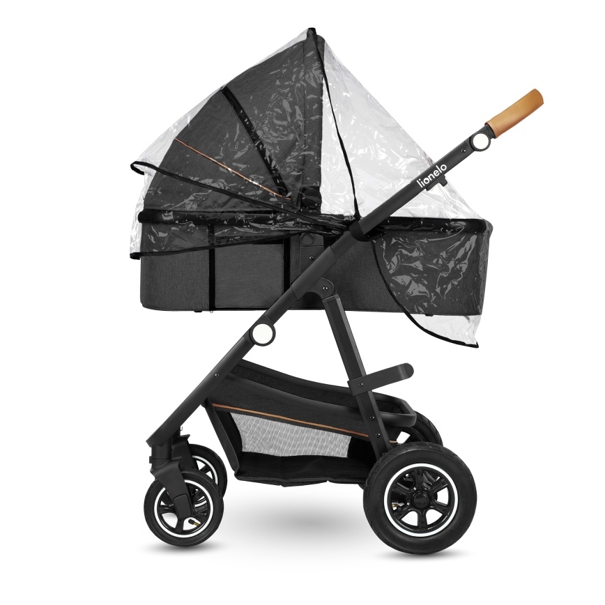 Lionelo - 3-in-1 Kombikinderwagen AMBER Grey Graphite